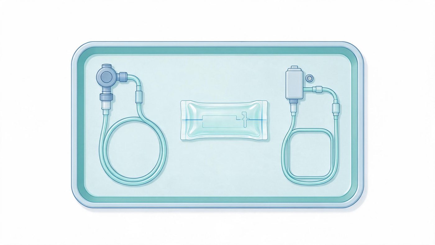 Critical care consumables illustration (illustrative)